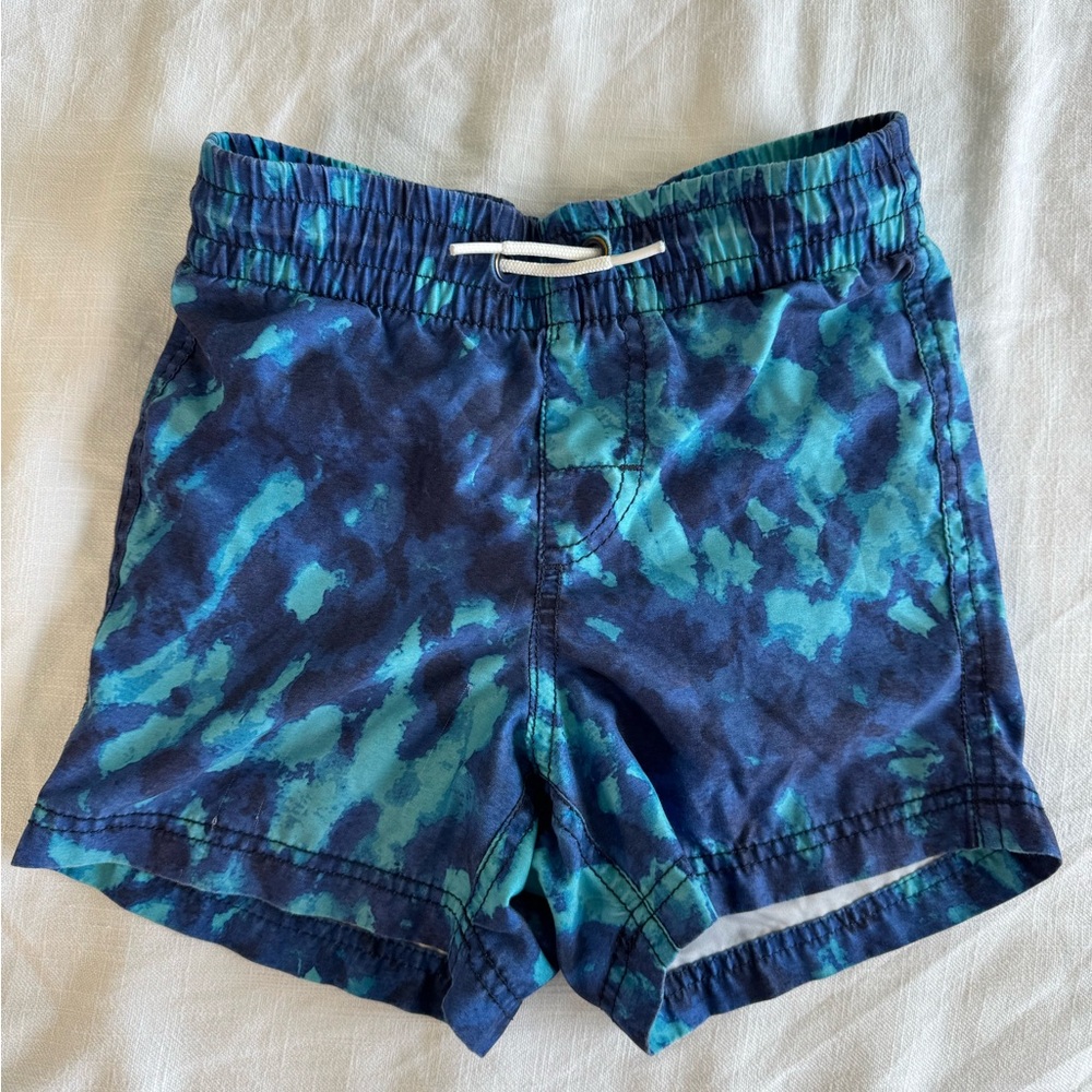Old Navy Blue and Teal Swim Shorts